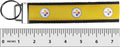 Steelers Wristlet Keychain - Official Pittsburgh Steelers NFL Key Ring Organizer Key Chain - YinzerShop