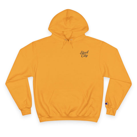 Still Heinz to Us - Print on back - Champion Hoodie Hoodie - YinzerShop