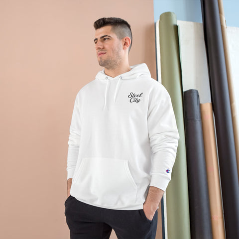 Still Heinz to Us - Print on back - Champion Hoodie Hoodie - YinzerShop