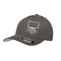 Structured Flexfit Hat - Pennsylvania Roots Embroidered Athletic Fit Hat | WYR Structured Hat - YinzerShop