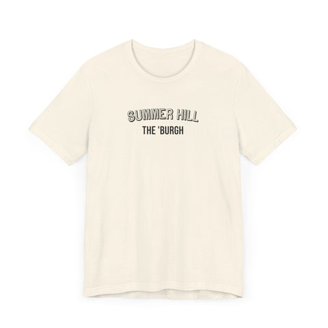 Summer Hill - The Burgh Neighborhood Series - Unisex Jersey Short Sleeve Tee T-Shirt - YinzerShop