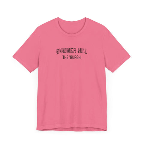 Summer Hill - The Burgh Neighborhood Series - Unisex Jersey Short Sleeve Tee T-Shirt - YinzerShop