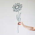 Sunflower Wall Decor - Bright Floral Wall Art | Metal Flower Decor Panel Wall Decor - YinzerShop