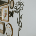 Sunflower Wall Decor - Bright Floral Wall Art | Metal Flower Decor Panel Wall Decor - YinzerShop