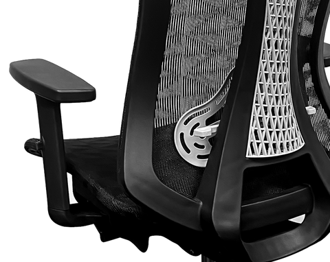 Glide Ergonomic Mesh Office Chair with Headrest and Lumbar Support