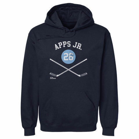 Syl Apps Jr. Hooded Sweatshirt – Pittsburgh Cotton Blend Hoodie With Digital Print Men's Hoodie - YinzerShop