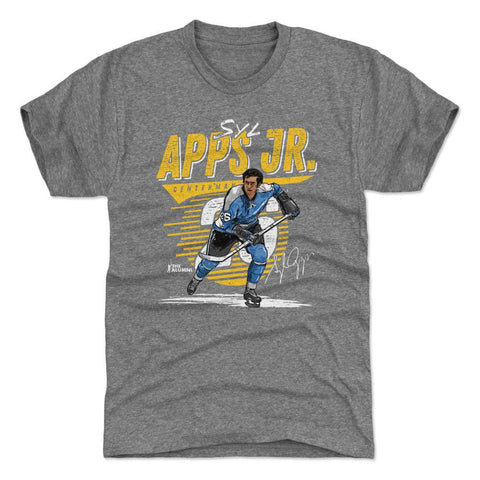 Syl Apps Jr. Slim Fit T-Shirt – Crewneck Short Sleeve Tee, Comfortable Casual Wear Men's Premium T-Shirt - YinzerShop