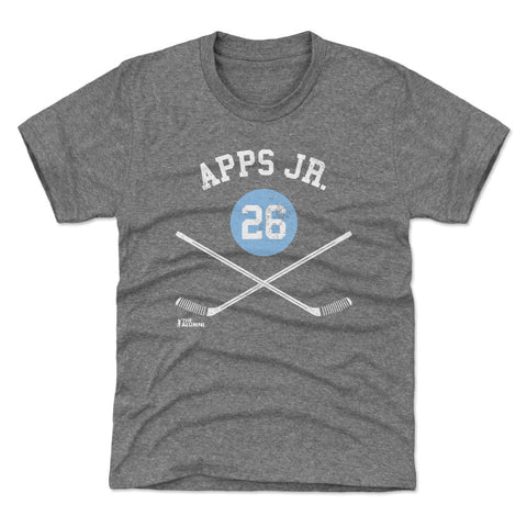 Syl Apps Jr. T-Shirt – Kids Crewneck Short Sleeve Tee | Pittsburgh Sports Fan Apparel Kids T-Shirt - YinzerShop