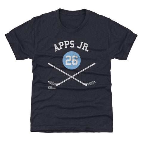 Syl Apps Jr. T-Shirt – Kids Crewneck Short Sleeve Tee | Pittsburgh Sports Fan Apparel Kids T-Shirt - YinzerShop