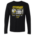 Syl Apps Jr. T-Shirt - Long Sleeve Cotton Crewneck Pittsburgh Sports Apparel Men's Long Sleeve T-Shirt - YinzerShop