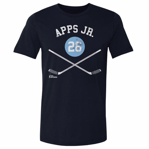 Syl Apps Jr T-Shirt - Pittsburgh Cotton Crewneck Tee | Digitally Printed Sports Shirt Men's Cotton T-Shirt - YinzerShop