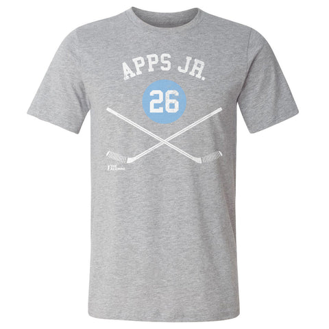 Syl Apps Jr T-Shirt - Pittsburgh Cotton Crewneck Tee | Digitally Printed Sports Shirt Men's Cotton T-Shirt - YinzerShop