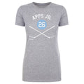 Syl Apps Jr. T-Shirt - Pittsburgh Slim Fit Cotton Crewneck Tee With Team Logo Women's T-Shirt - YinzerShop