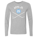 Syl Apps Jr T-shirt – Pittsburgh Sports Tee | Long Sleeve Cotton Shirt, Digital Print Men's Long Sleeve T-Shirt - YinzerShop