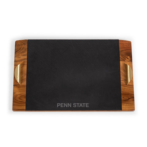 Penn State Nittany Lions - Covina Acacia and Slate Serving Tray Serveware Picnic Time Family of Brands   