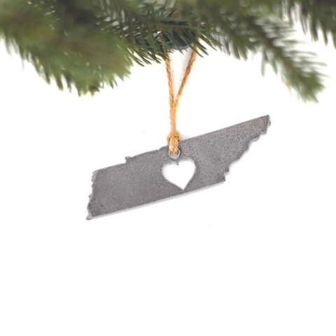 Tennessee Heart Ornament