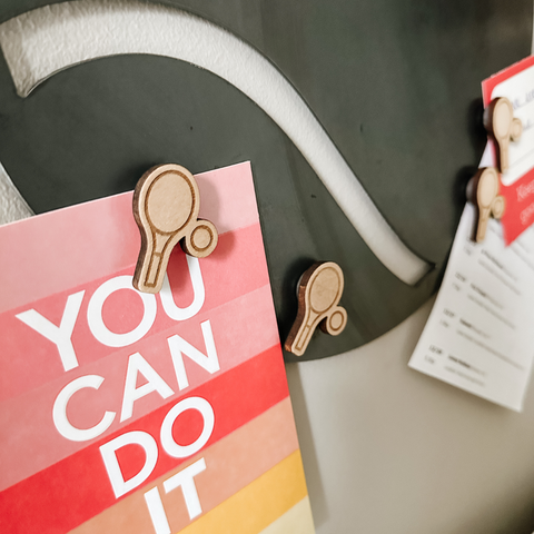 Tennis Magnetic Wall Decor