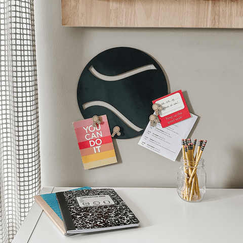 Tennis Wall Decor | Magnetic Display Board & Sports Wall Decoration Steel Wall Decor - YinzerShop