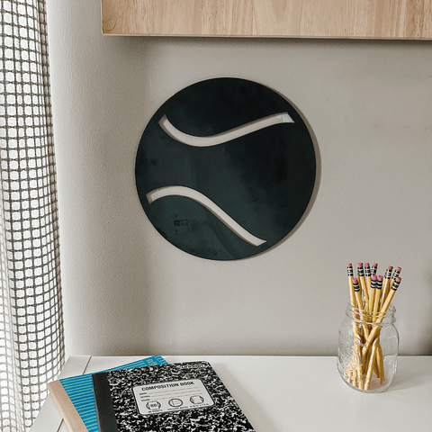 Tennis Wall Decor | Magnetic Display Board & Sports Wall Decoration Steel Wall Decor - YinzerShop