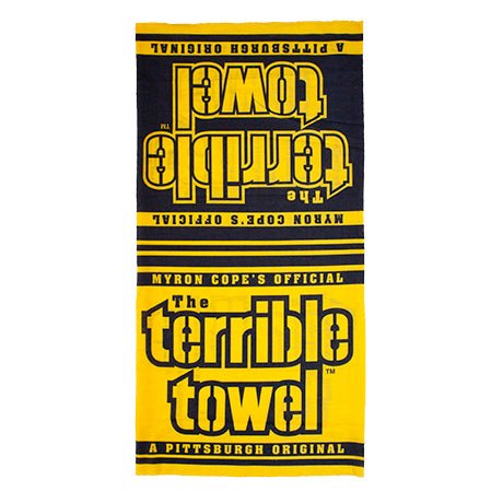 Terrible Towel Bandana - Official Pittsburgh Steelers Scarf & NFL Fan Accessories Bandana - YinzerShop