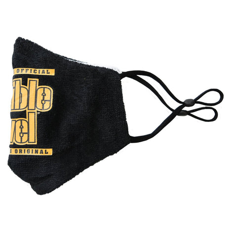 Terrible Towel Mask - Pittsburgh Steelers Black NFL Fan Face Covering with Adjustable Straps Terrible Towel - YinzerShop