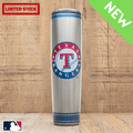 Texas Rangers Metal Dugout Mug | Stainless Steel Baseball Bat Mug MLB Teams - Metal Dugout Mug Dugout Mugs®   