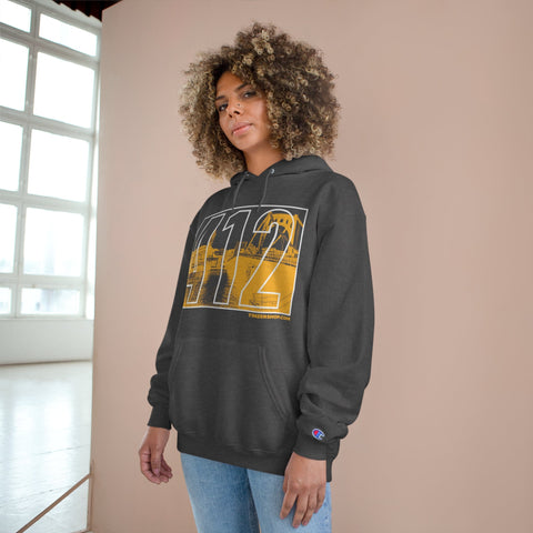 The 412 Series - PNC Park - Champion Hoodie Hoodie - YinzerShop