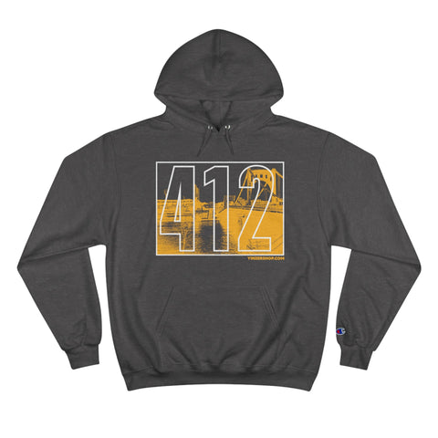 The 412 Series - PNC Park - Champion Hoodie Hoodie - YinzerShop