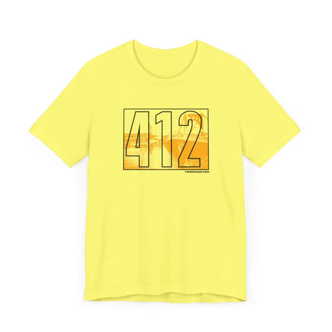 The 412 Series - PNC Park - Short Sleeve Tee T-Shirt - YinzerShop