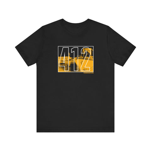 The 412 Series - PNC Park - Short Sleeve Tee T-Shirt - YinzerShop