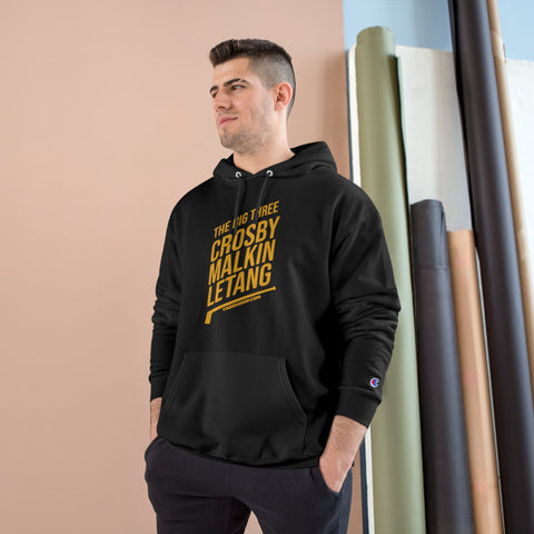 The Big Three - Crosby, Malkin, Letang - Hockey - Champion Hoodie Hoodie - YinzerShop