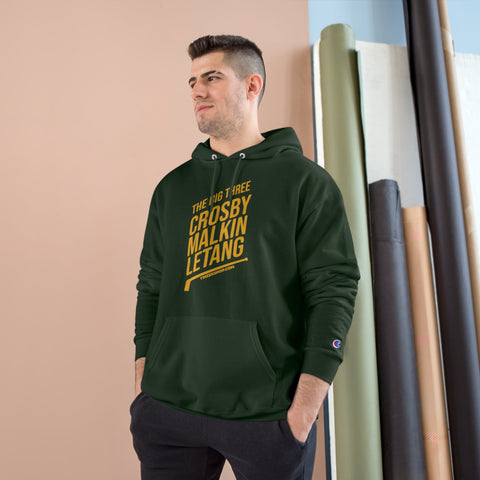 The Big Three - Crosby, Malkin, Letang - Hockey - Champion Hoodie Hoodie - YinzerShop