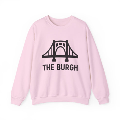 The Burgh Bridge Icon - Heavy Blend™ Crewneck Sweatshirt Sweatshirt - YinzerShop