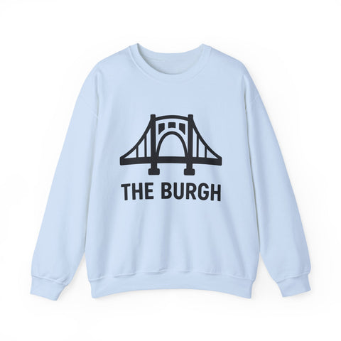 The Burgh Bridge Icon - Heavy Blend™ Crewneck Sweatshirt Sweatshirt - YinzerShop
