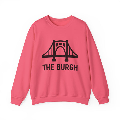 The Burgh Bridge Icon - Heavy Blend™ Crewneck Sweatshirt Sweatshirt - YinzerShop