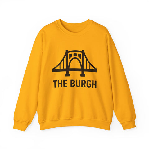 The Burgh Bridge Icon - Heavy Blend™ Crewneck Sweatshirt Sweatshirt - YinzerShop