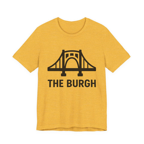 The Burgh Bridge Icon - Unisex Jersey Short Sleeve Tee T-Shirt - YinzerShop