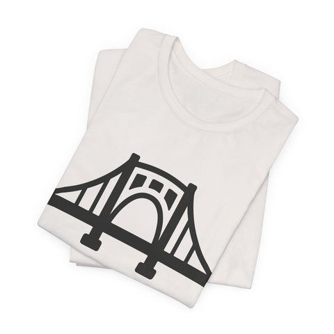 The Burgh Bridge Icon - Unisex Jersey Short Sleeve Tee T-Shirt - YinzerShop