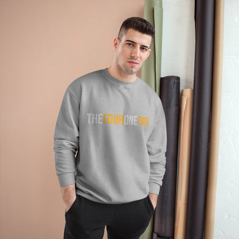 The Four One Two - Area Code - Champion Crewneck Sweatshirt Sweatshirt - YinzerShop