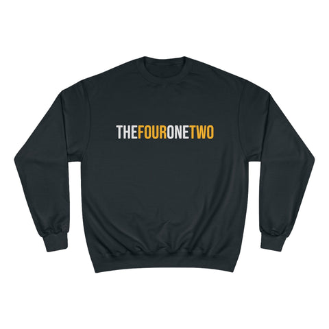 The Four One Two - Area Code - Champion Crewneck Sweatshirt Sweatshirt - YinzerShop