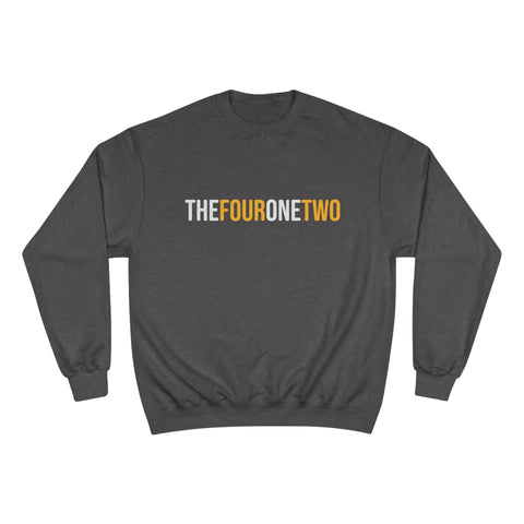 The Four One Two - Area Code - Champion Crewneck Sweatshirt Sweatshirt - YinzerShop