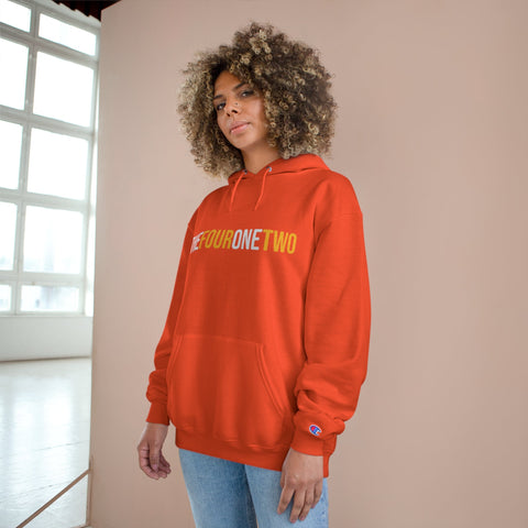 The Four One Two - Area Code - Champion Hoodie Hoodie - YinzerShop