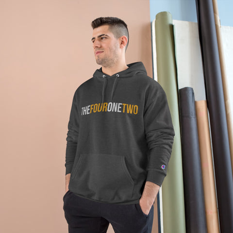 The Four One Two - Area Code - Champion Hoodie Hoodie - YinzerShop