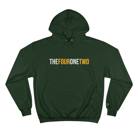 The Four One Two - Area Code - Champion Hoodie Hoodie - YinzerShop