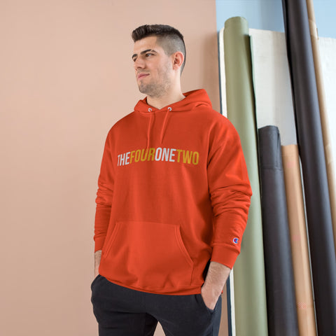 The Four One Two - Area Code - Champion Hoodie Hoodie - YinzerShop