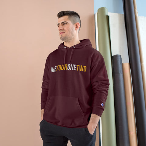 The Four One Two - Area Code - Champion Hoodie Hoodie - YinzerShop