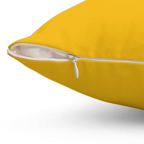 The Igloo - 1961 - Civic Arena - Retro Schematic - Spun Polyester Square Pillow Home Decor - YinzerShop