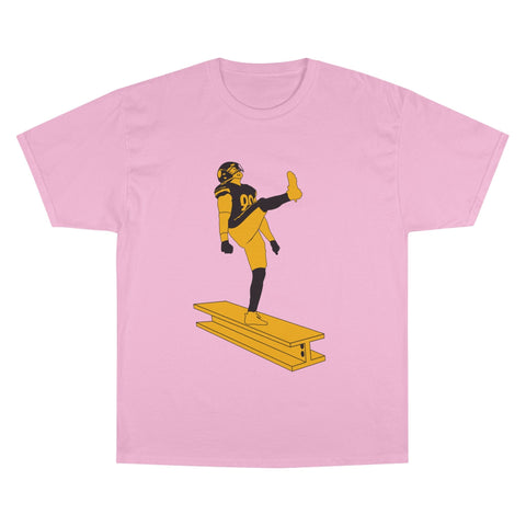 The Kick - Champion T-Shirt T-Shirt - YinzerShop
