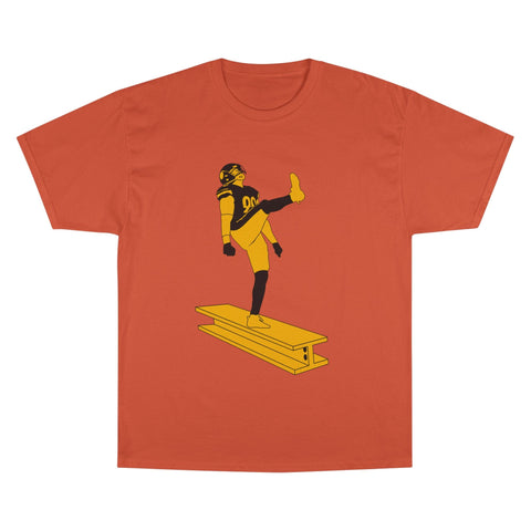 The Kick - Champion T-Shirt T-Shirt - YinzerShop