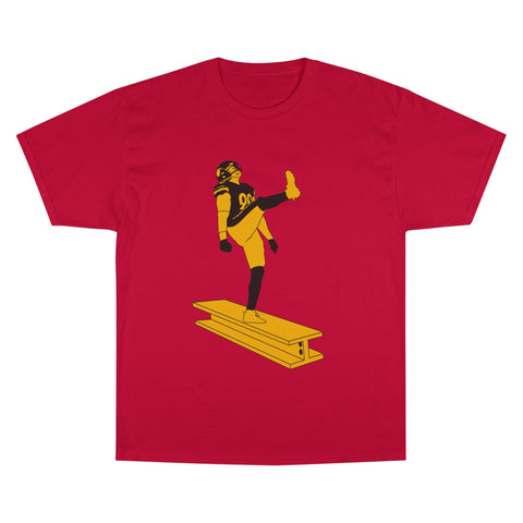 The Kick - Champion T-Shirt T-Shirt - YinzerShop